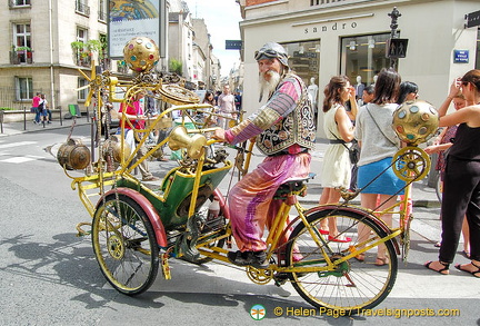 A local character in Le Marais